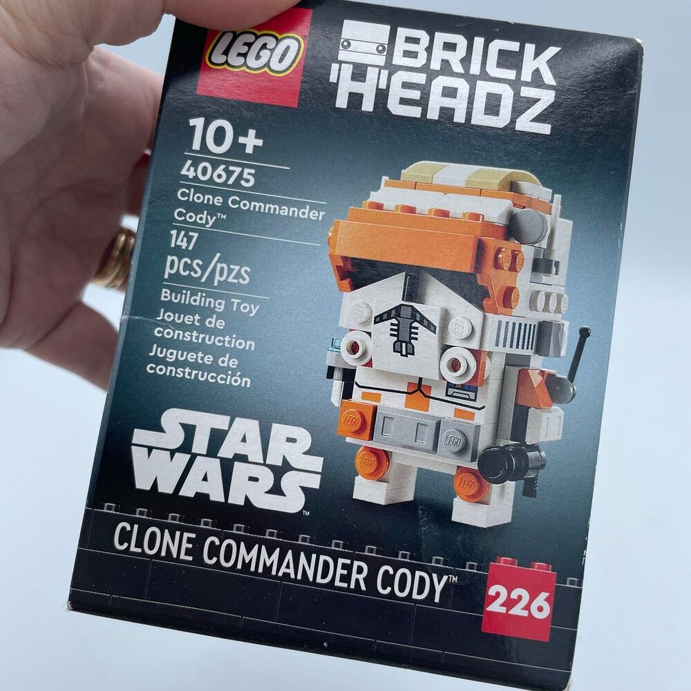 LEGO BrickHeadz Star Wars Clone Commander Cody 40675 Building Toy Set Sealed NEW - Picture 2 of 8
